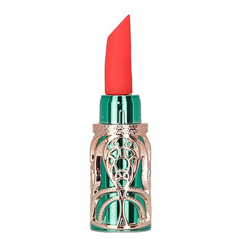 Emerald Kiss 4-in-1 – Luxury Lipstick Vibrator with Interchangeable Tips > Vibrators > Mini Vibrators