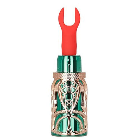 Emerald Kiss 4-in-1 – Luxury Lipstick Vibrator with Interchangeable Tips > Vibrators > Mini Vibrators