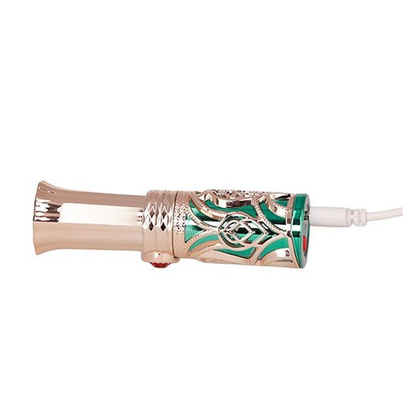 Emerald Kiss 4-in-1 – Luxury Lipstick Vibrator with Interchangeable Tips > Vibrators > Mini Vibrators