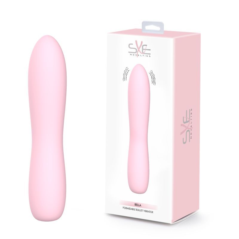 Bella Silicone Bullet Massager (Pink) – Silicone 140mm Vibrator > Vibrators > Mini Vibrators
