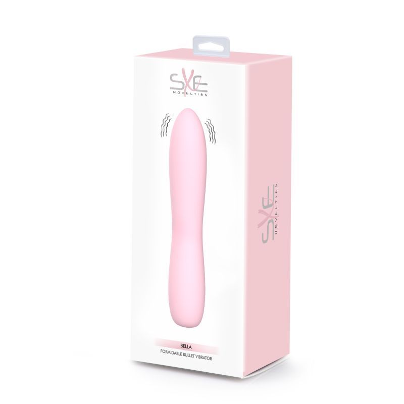 Bella Silicone Bullet Massager (Pink) – Silicone 140mm Vibrator > Vibrators > Mini Vibrators