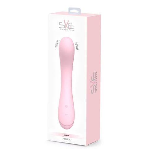 Maya Curve (Pink) – Silicone Vibrator > Vibrators > Standard Vibrators