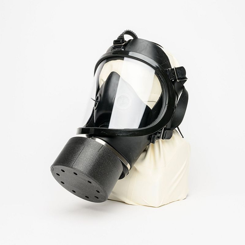 Tactical Full Face Rubber Gas Mask – Immersive Tactical Mask Secondary image