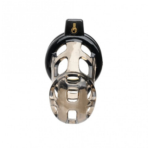 Gladiator Size 1 Soft Cock Cage with Pussification Plug – Comfortable Chastity Device