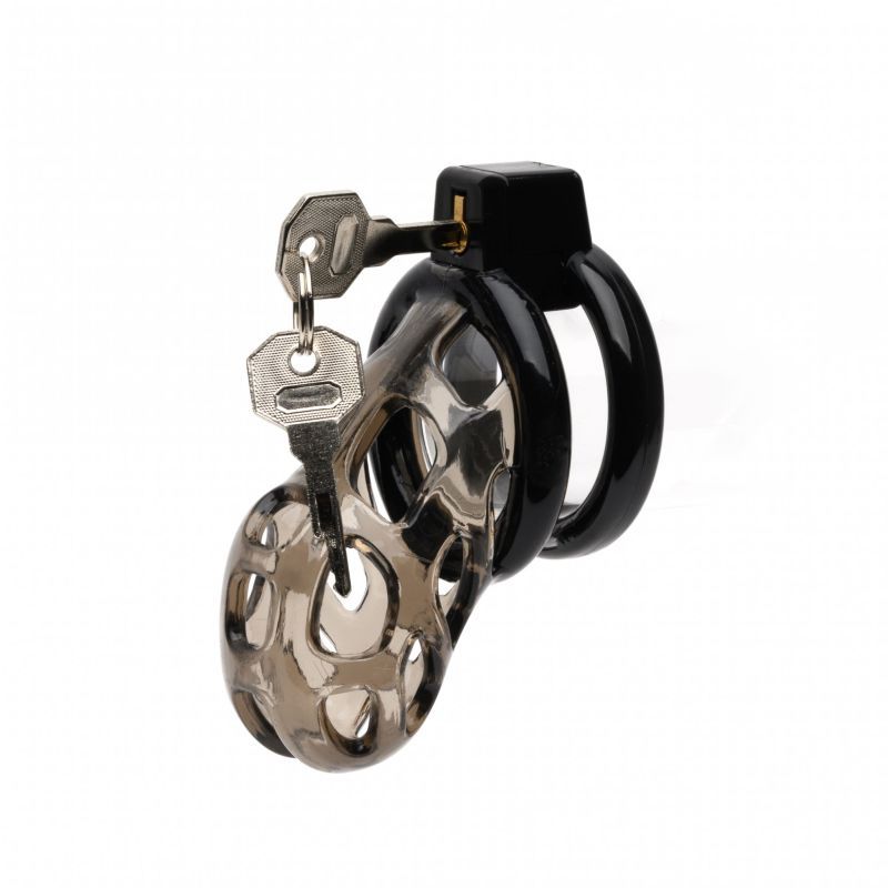 Gladiator Size 1 Soft Cock Cage with Pussification Plug – Comfortable Chastity Device > Bondage Gear > Male Chastity