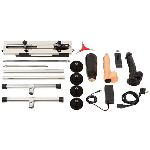 Double Ended Remote Control Sex Machine – Adjustable Height Pleasure System