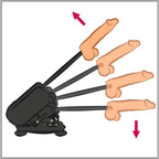 Deluxe Sex Machine – Remote-Controlled Thrusting Machine with Accessories > Sex Toys > Sex Machines