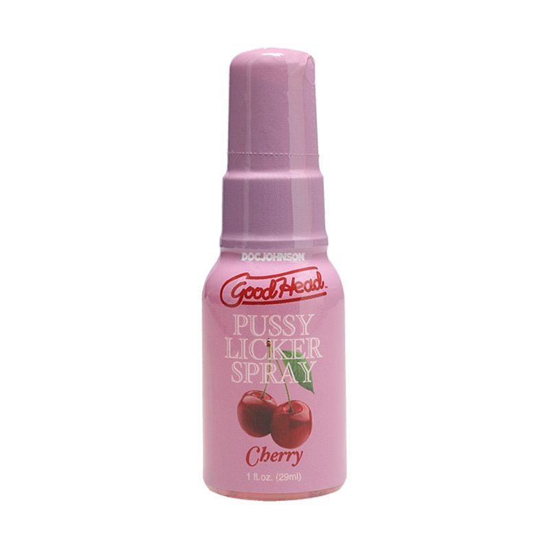 GoodHead Pussy Licker Spray Cherry 29ml - Lickable Flavor Default Title > Lube > Oral Gels & Sprays