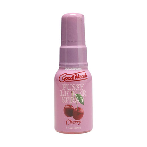 GoodHead Pussy Licker Spray Cherry 29ml - Lickable Flavor Default Title > Lube > Oral Gels & Sprays