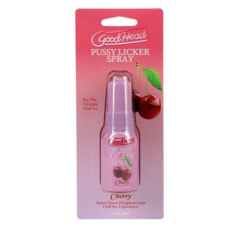 GoodHead Pussy Licker Spray Cherry 29ml - Lickable Flavor > Lube > Oral Gels & Sprays