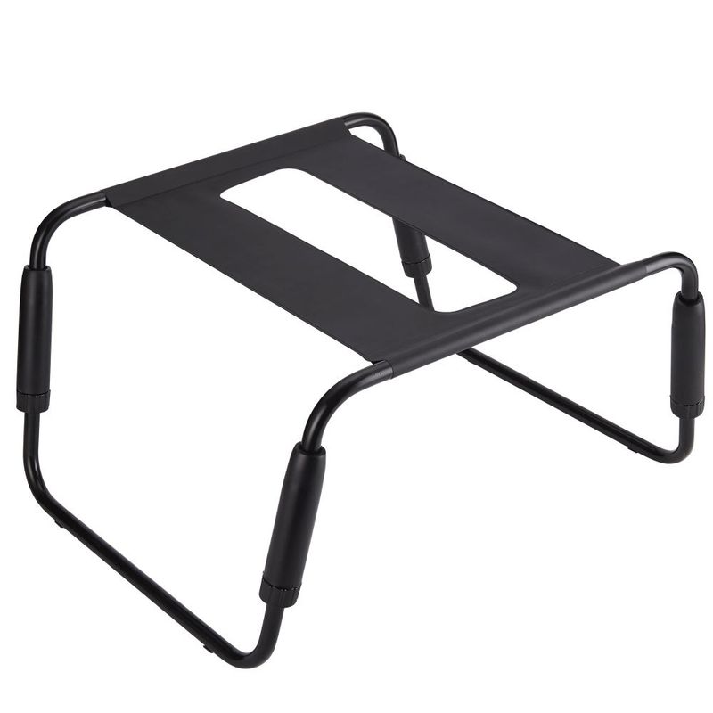 Adjustable Height Sex Chair – TPU Seat Sexual Wellness Furniture Black > Sex Toys > Sex Furniture