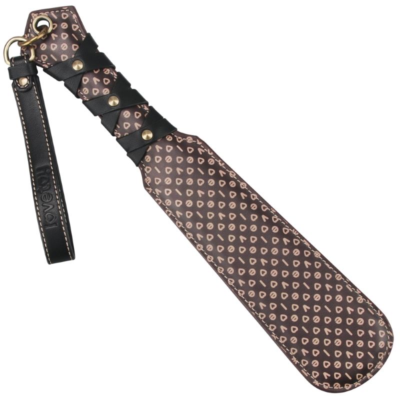 Rebellion Reign Love Paddle – 15 Inch Adjustable Impact Paddle One Size > Bondage Gear > Paddles