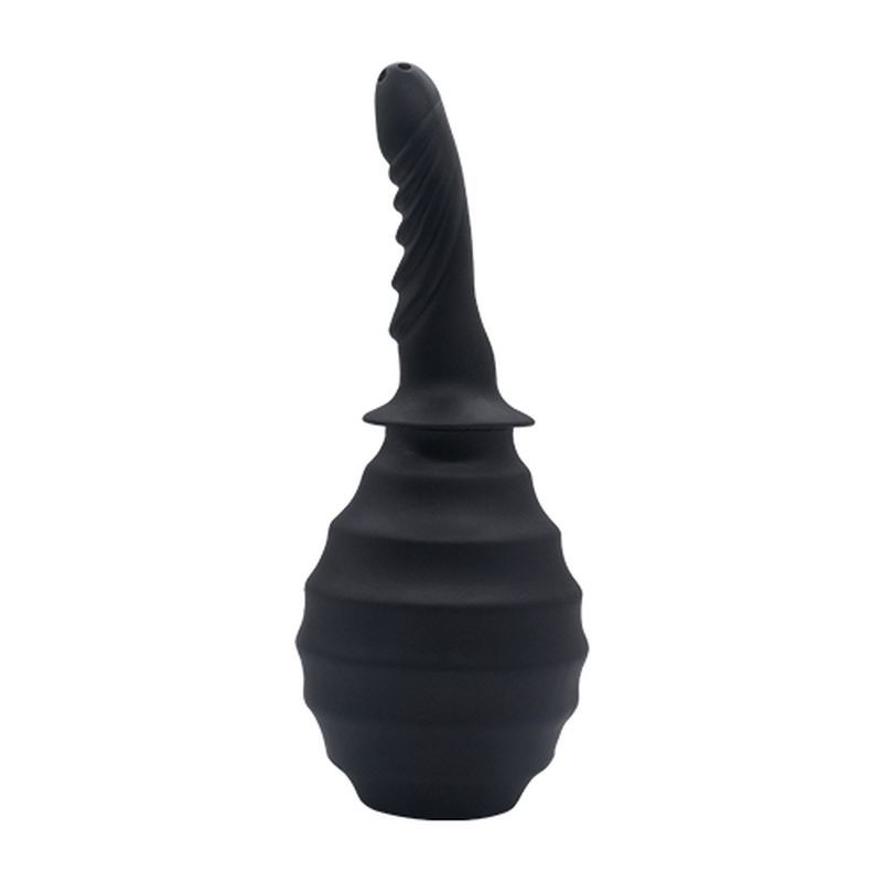 Premium Silicone Hydro-Dispersion Anti-Backflow Douche 310ml Anal Douche Black > Essentials > Douches