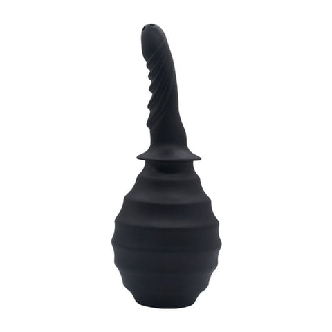 Premium Silicone Hydro-Dispersion Anti-Backflow Douche 310ml Anal Douche Black > Essentials > Douches