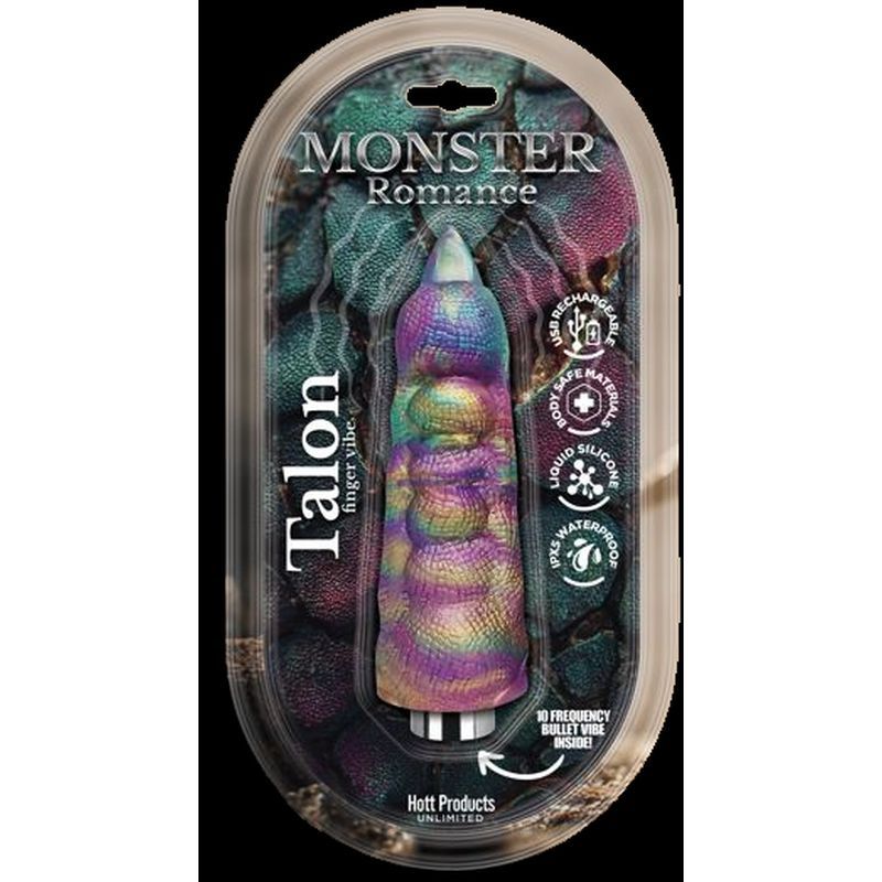 Monster Romance Talon – Silicone USB Bullet Vibrator Mixed > Vibrators > Unconventional