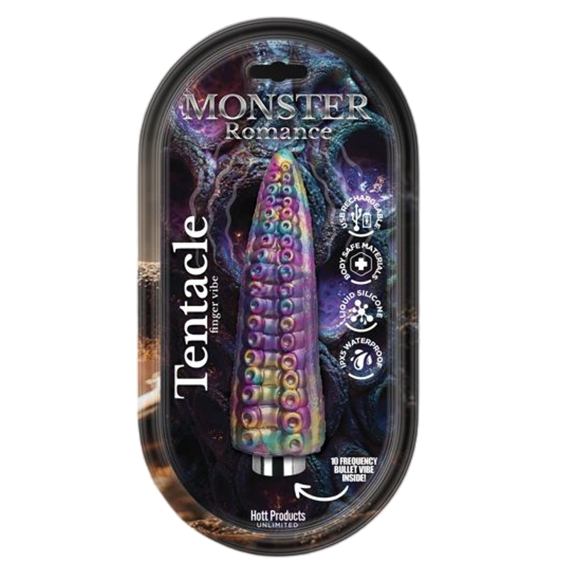 Monster Romance Tentacle – Silicone USB Bullet Vibrator Mixed > Vibrators > Unconventional Main image