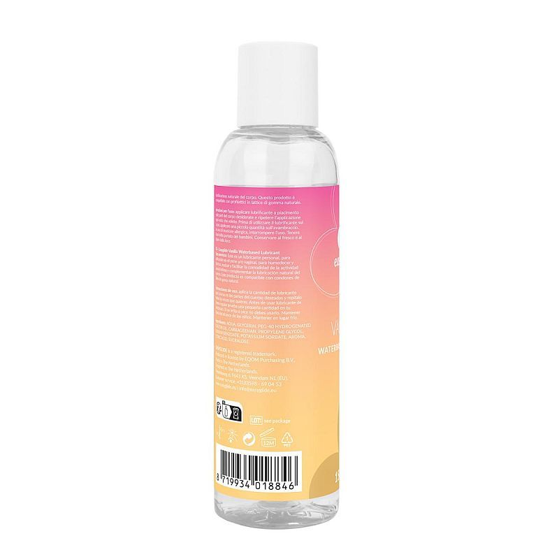 EasyGlide Vanilla Water-Based Lubricant 150ml Secondary image