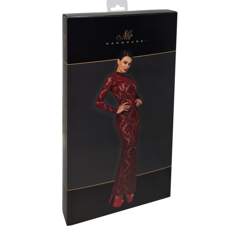 Kink Royal Gown – Floor-Length Flocked Tulle And Mesh Gown > Clothes > Womens Robes & Sleepwear