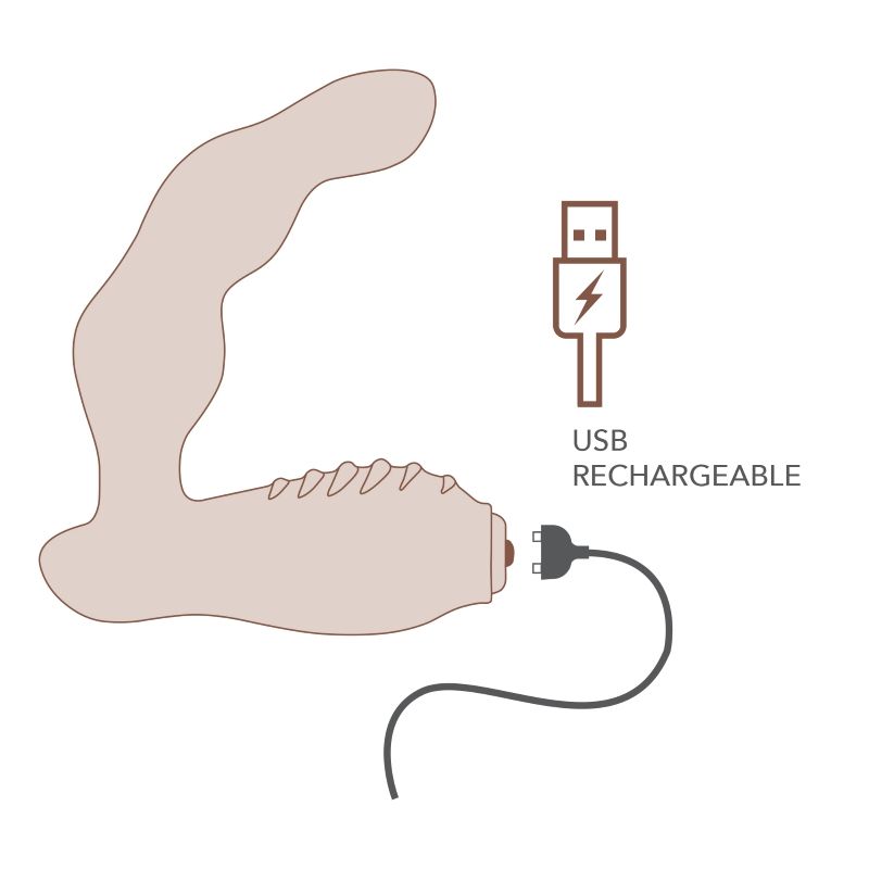 Nova Dominion Beaded P Spot Vibrator > Anal Range > Prostate Plugs