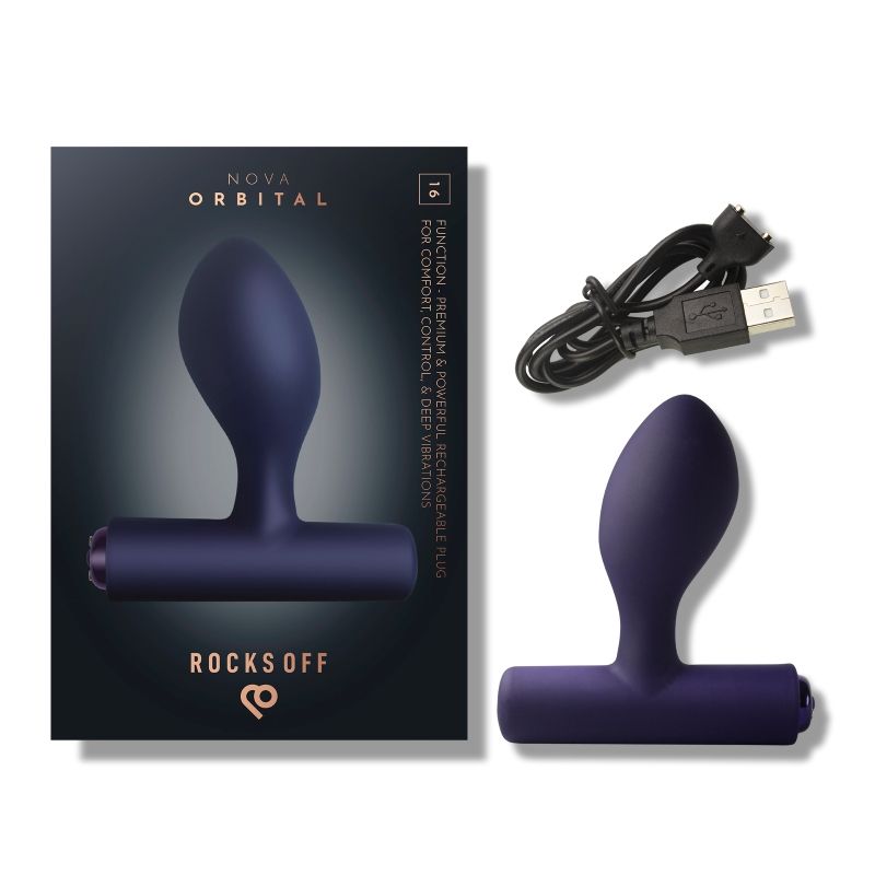 Nova Orbital – Butt Plug Vibrator > Anal Range > Vibrating Butt Plugs