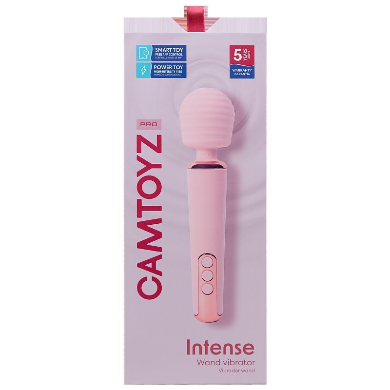 Intense Camtoyz Wand Vibrator – App-Controlled Powerful Wand Vibrator > Sex Toys > Massage Wands