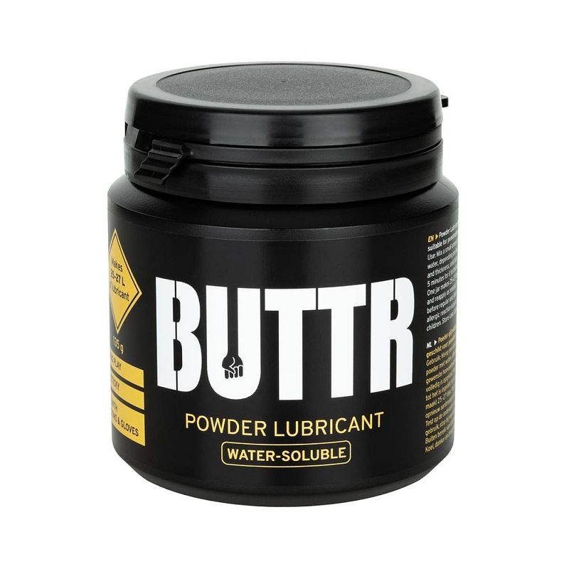 Buttr Powder Lube – Customizable Long-Lasting Lubricant Gel 135g Powder Concentrate Black > Lube > Water Based
