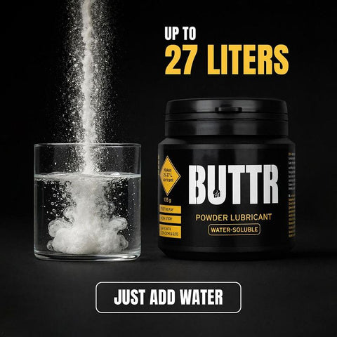 Buttr Powder Lube – Customizable Long-Lasting Lubricant Gel > Lube > Water Based