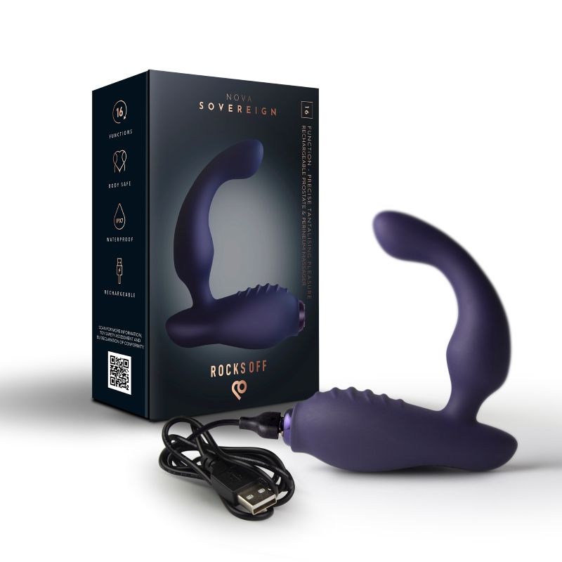 Nova Sovereign Smooth P Spot Vibrator > Anal Range > Prostate Plugs