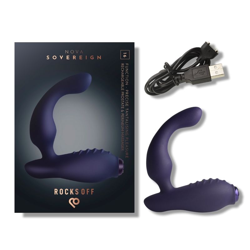 Nova Sovereign Smooth P Spot Vibrator > Anal Range > Prostate Plugs