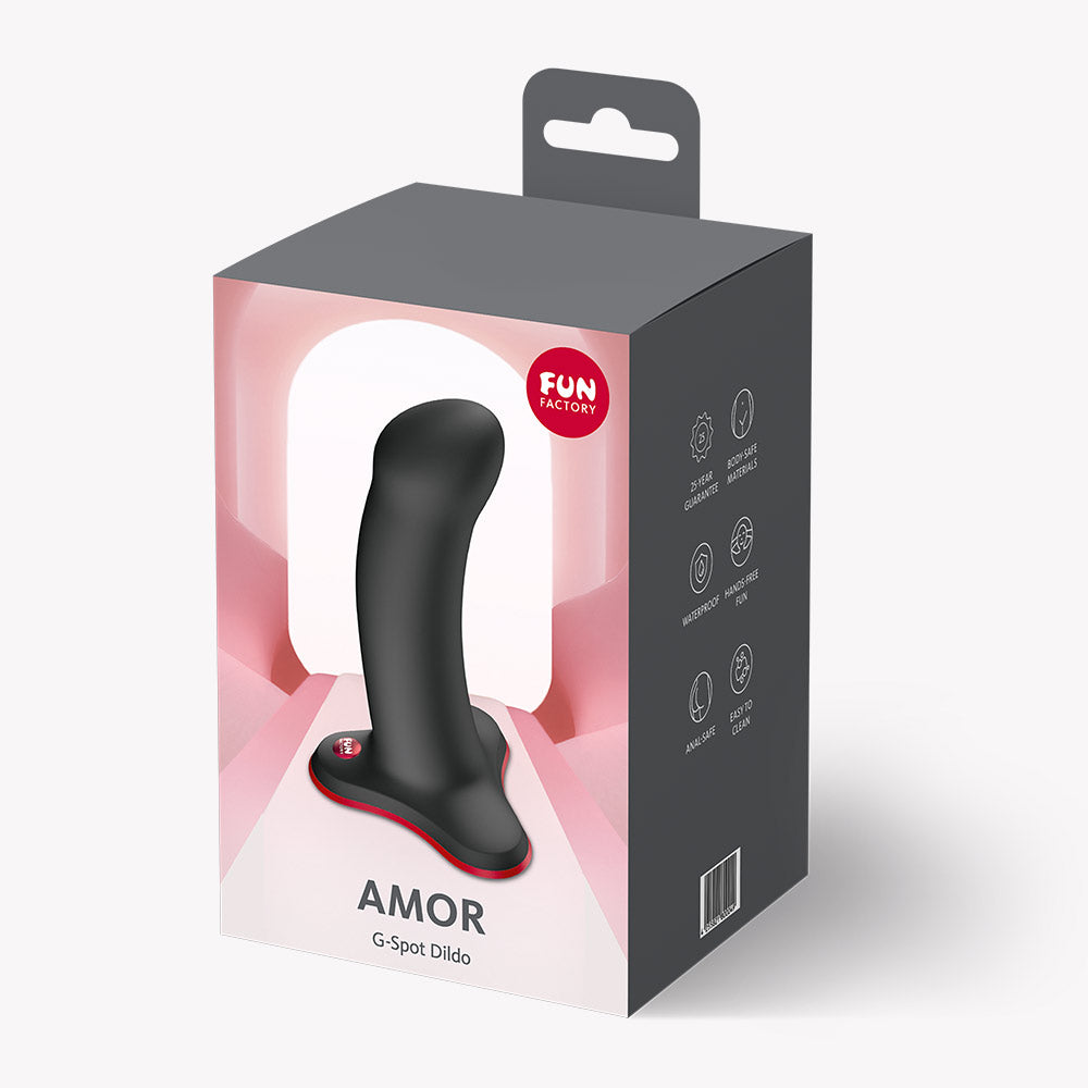 Fun Factory Amor – 13.5 cm Suction Base Dildo > Dildos > Slim Dildos