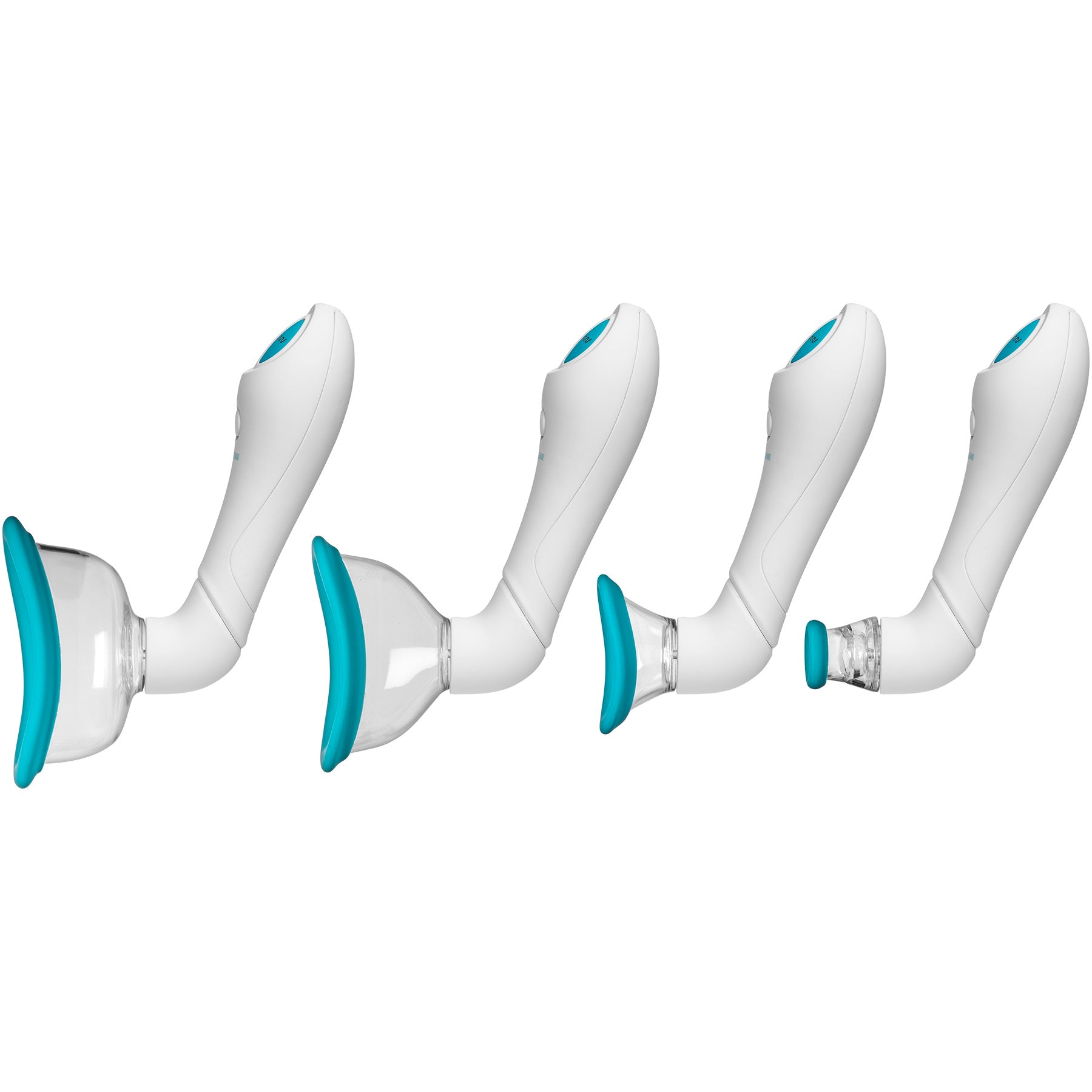 Bloom Intimate Body Pump with Automatic Suction Cup and Vibrator Blue Pumps Female