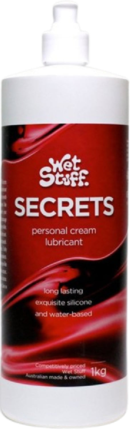 Wet Stuff Secrets – Silicone-Based Lotion Lubricant for Condom Use > Lube > Silicone