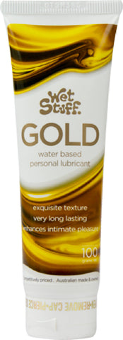 Wet Stuff Gold – Long-Lasting Clear Water-Based Lubricant > Lube > Water Based