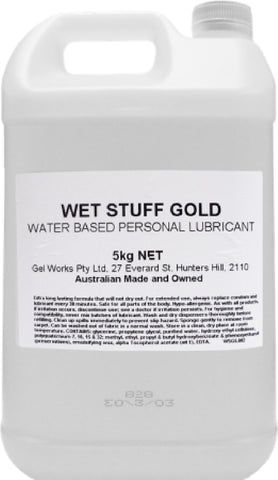 Wet Stuff Gold – Long-Lasting Clear Water-Based Lubricant > Lube > Water Based