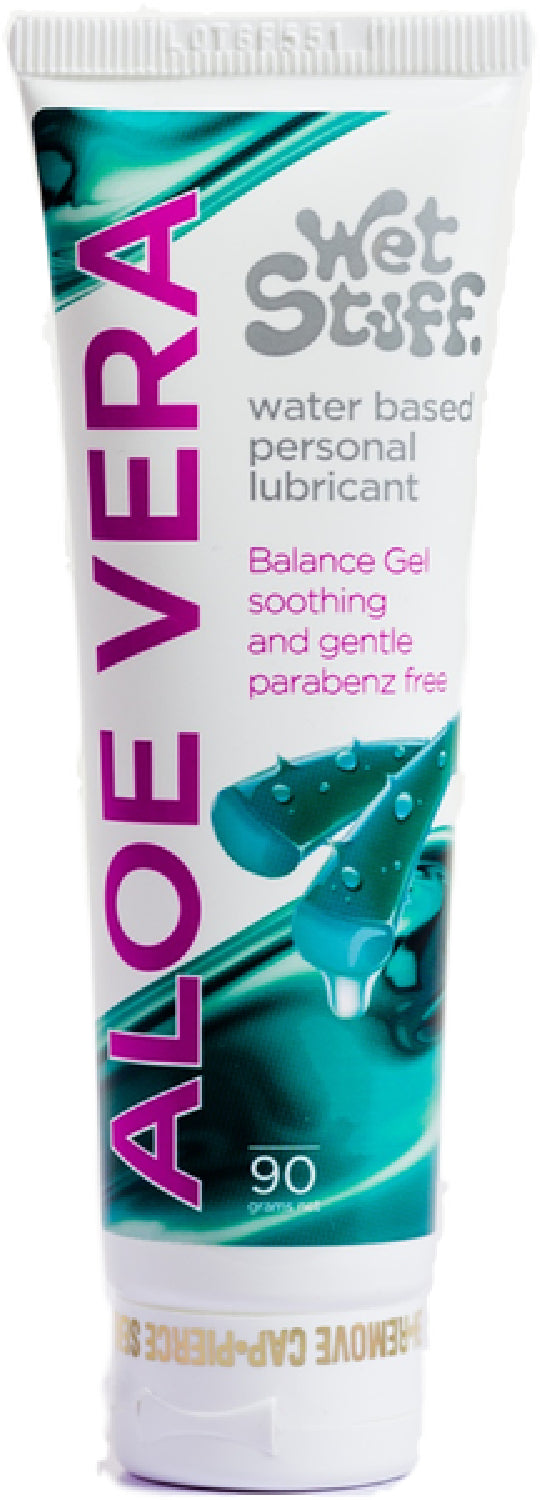 Wet Stuff Aloe Vera Lubricant – Soothing Sensitive Skin Lubricant 90g Tube > Lube > Water Based Main image