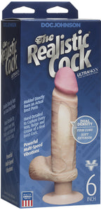 Ultraskyn Realistic Vibrating Cock – 6" or 8" > Vibrators > Realistic Vibrators