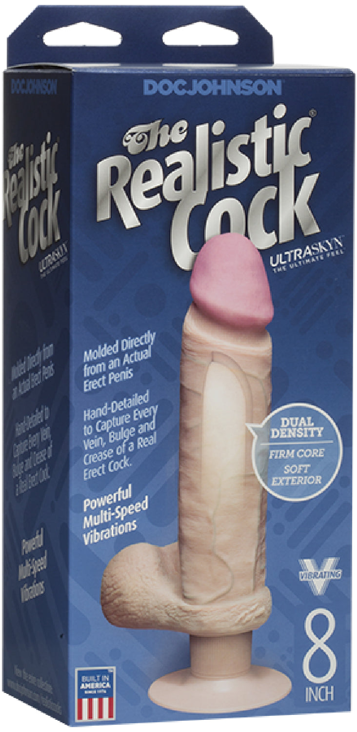 Ultraskyn Realistic Vibrating Cock – 6" or 8" > Vibrators > Realistic Vibrators