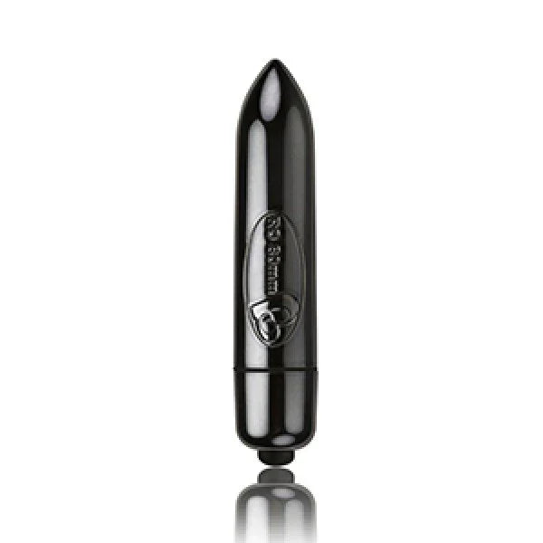 Ro-80mm 7 Speed Midnight Metal Vibrating Bullet > Vibrators > Mini Vibrators