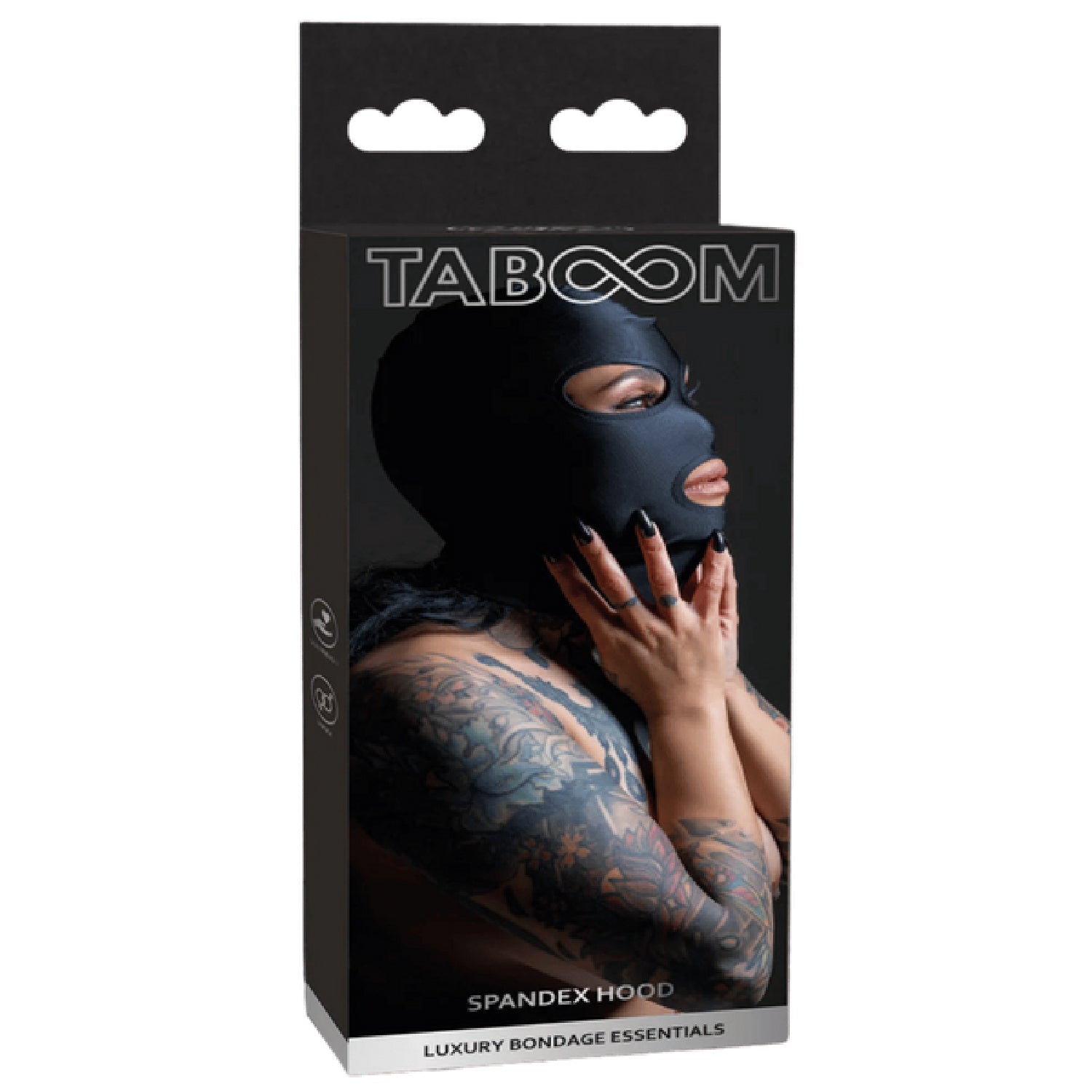 TABOOM Spandex Hood – Comfortable Stretchy Hood with Eye and Mouth Openings > Bondage Gear > Bondage Hoods Main image