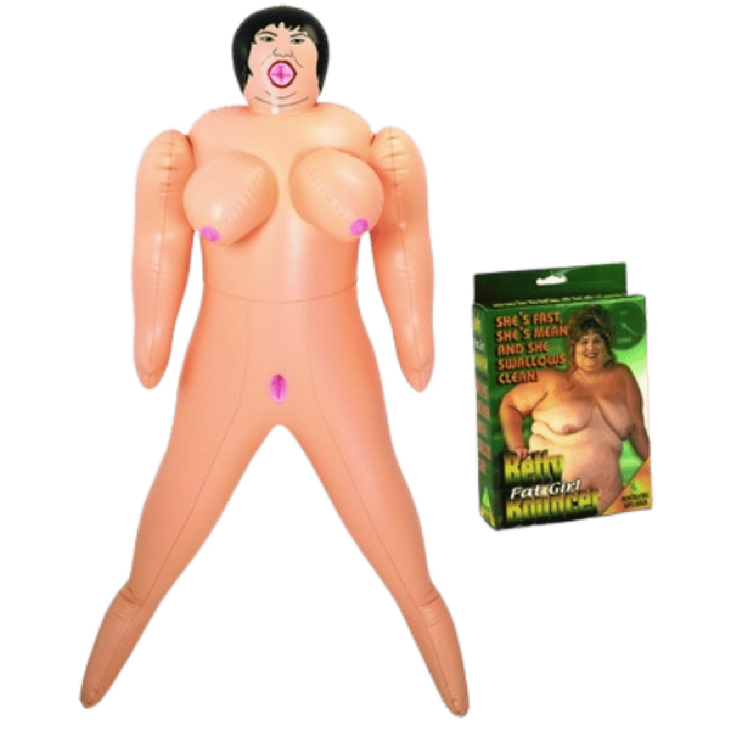 Betty Fat Girl Bouncer – 3 Penetrating Love Holes Sex Doll > Sex Toys > Sex Dolls > Novelty Inflatables Main image