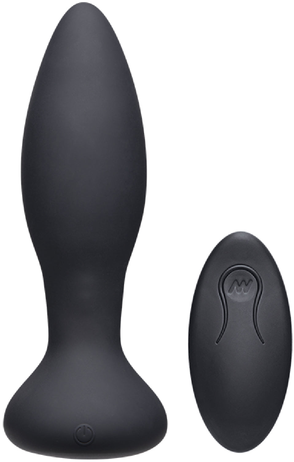 Vibe - Experienced - Rechargeable Silicone Anal Plug With Remote (Black) > Anal Range > Vibrating Butt Plugs Main image