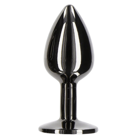 Taboom Butt Plug With Diamond Jewel Small – Lightweight Aluminium Butt Plug > Anal Range > Jewel Butt Plugs