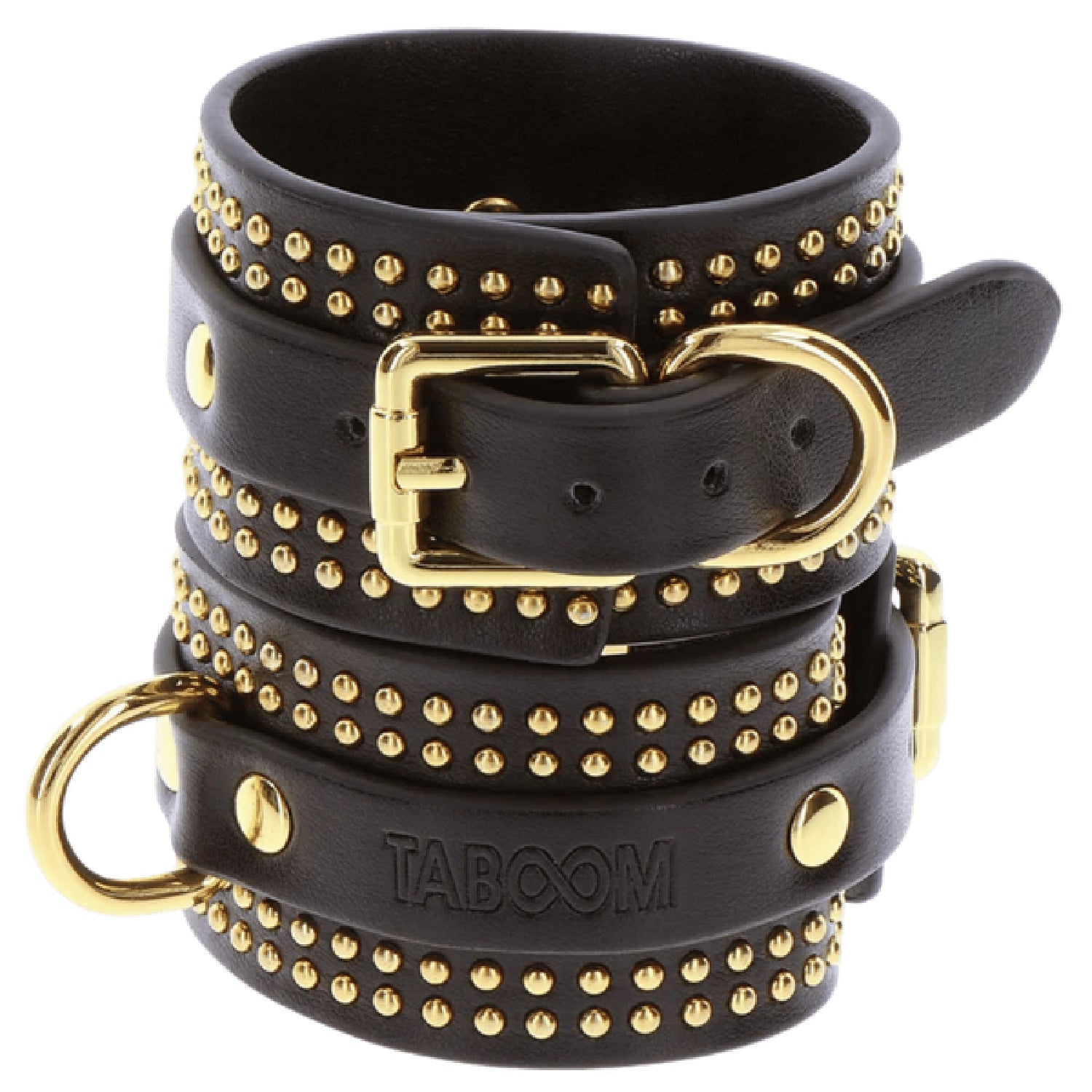 Taboom Studded Wrist Cuffs Set – Bondage Wrist Cuffs > Bondage Gear > Collars & Leashes Main image