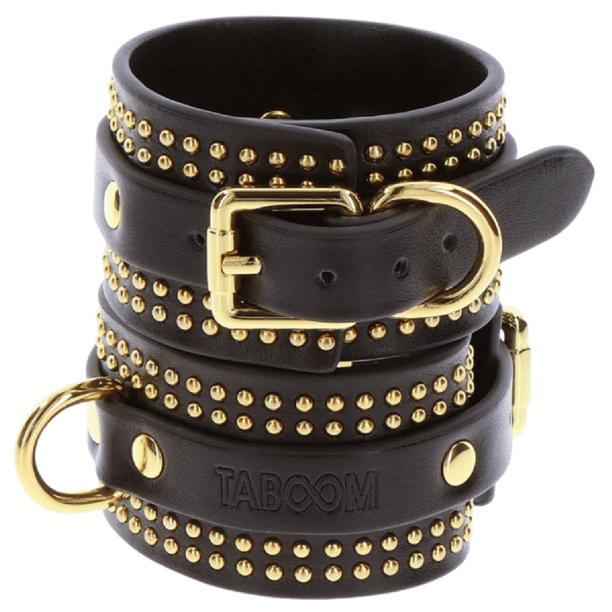 Taboom Studded Wrist Cuffs Set – Bondage Wrist Cuffs > Bondage Gear > Collars & Leashes