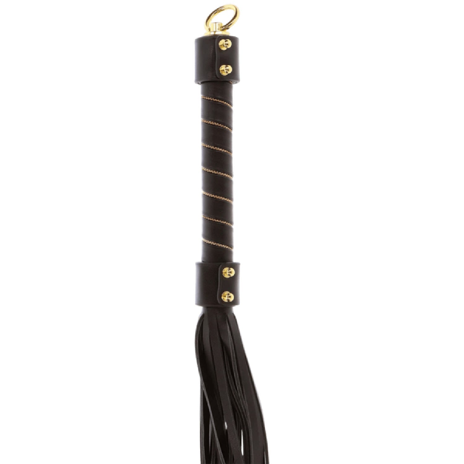 Taboom Studded Whip – Lightweight Vegan PU Leather Bondage Whip Secondary image