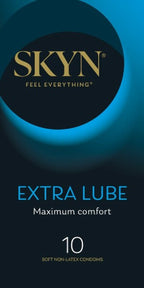 Skyn Extra Lubricated Condoms – Ultra Smooth Long-Lasting 10 Pack > Essentials > Condoms