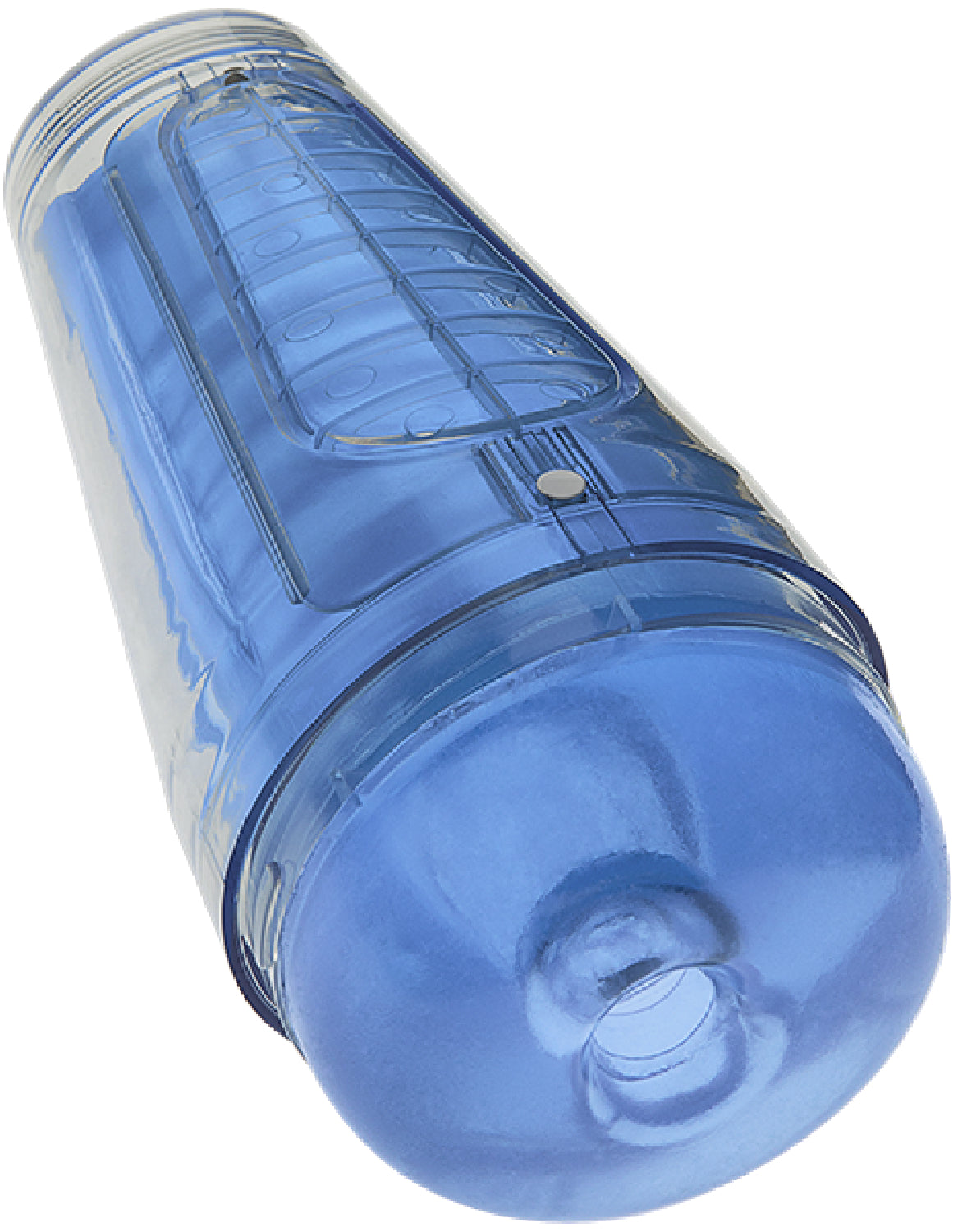 Doc Johnson Optix – Transparent Variable-Pressure Hard Case Masturbator Secondary image