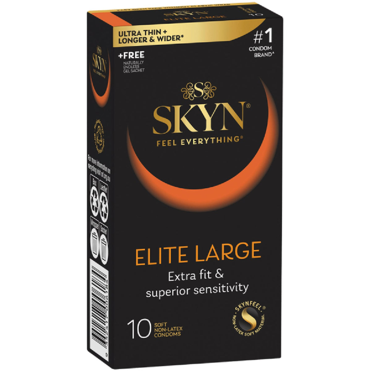 Skyn Elite Large 10 Pack – Natural Fit Condoms > Essentials > Condoms > Non-Latex