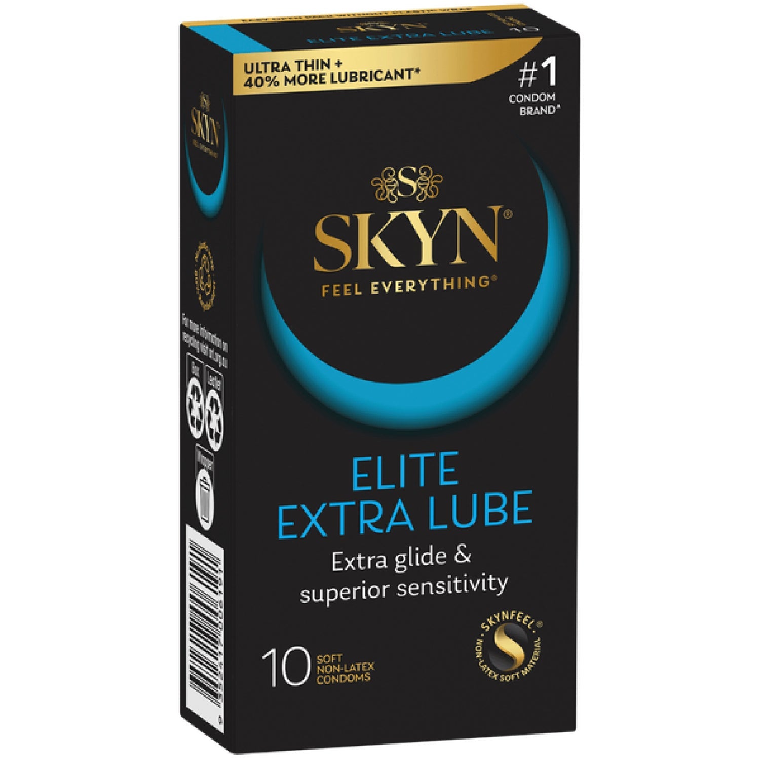 Skyn Elite Extra Lube – Condom 10 Pack One Size > Essentials > Condoms