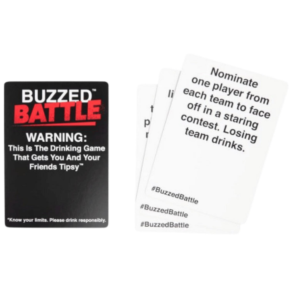 Buzzed Battle – Team Drinking Game > Novelties > Card Games